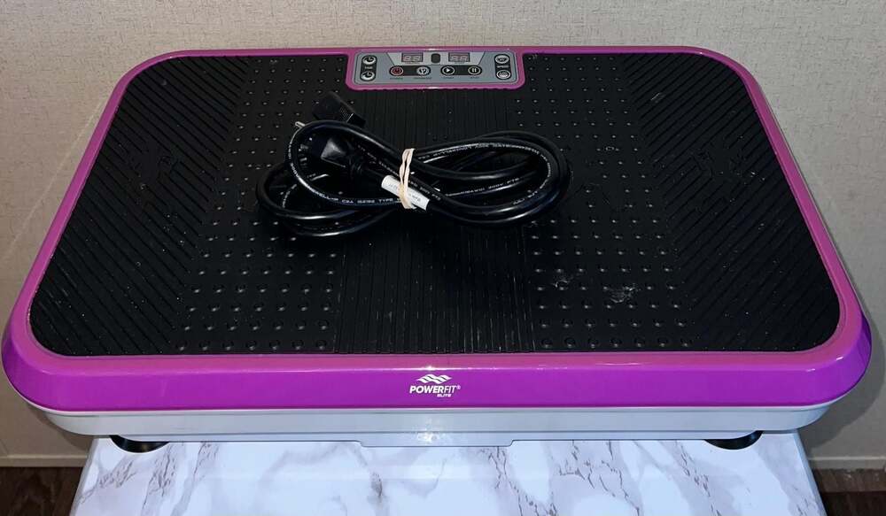PowerFit Elite Vibration Plate Exercise Machine Model PFE-1912-S (No romote)